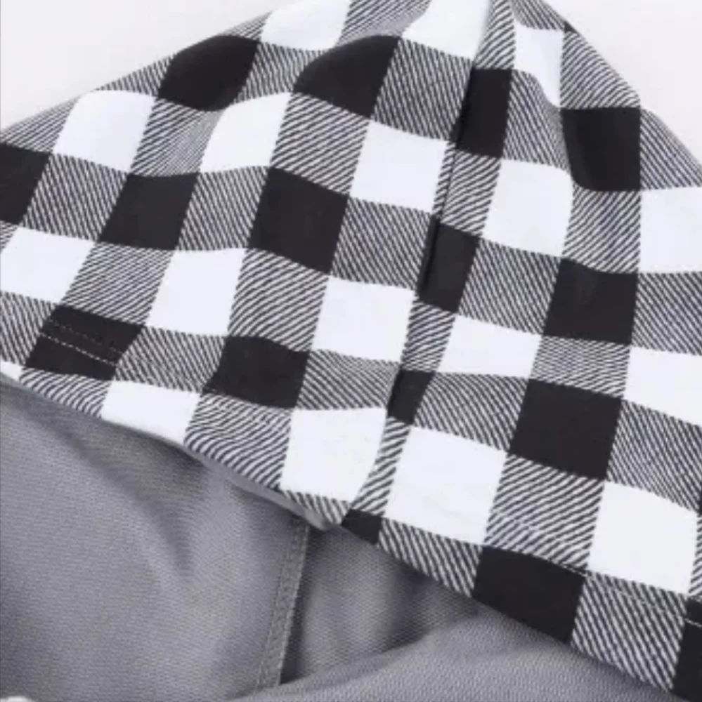 ❤️New Christmas plaid asymmetrical hoodie - Picture 13 of 15